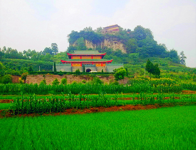 重庆长寿天台寺塔陵园